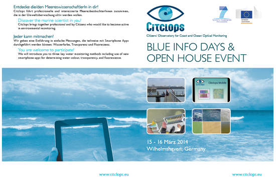 Leaflet Blueinfodays Wilhelmshaven